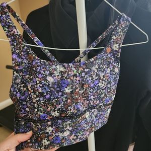 Lululemon energy longline bra size 4